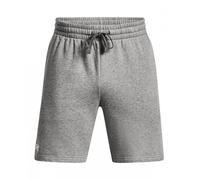 Under Armour UA050 Rival Fleece Shorts Castlerock Light Heather/White L
