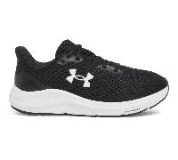Under Armour UA066 Womens Charged Pursuit 4 Trainers Black/Black/White UK8