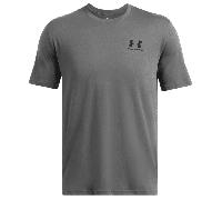 Under Armour UA079 Sportstyle Short Sleeve T-Shirt Castle Rock Grey/Bl M