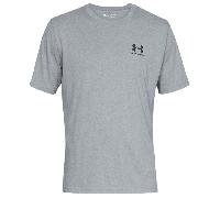 Under Armour UA079 Sportstyle Short Sleeve T-Shirt Steel Light Heather S