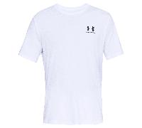 Under Armour UA079 Sportstyle Short Sleeve T-Shirt White/Black L Size: L
