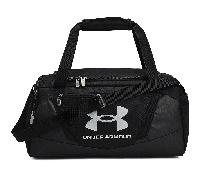 UNDER ARMOUR UNDENIABLE 5.0 X-SMALL DUFFLE BAG - BLACK / METALLIC SILVER