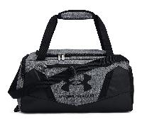 Under Armour Unisex-Adult Undeniable 5.0 Duffle, Pitch Gray Medium Heather (012)/Metallic Silver, X-Small