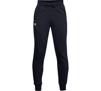 Under Armour UNDKU Kids EU Cotton Fleece Jogger Trousers - Black//White (002), YMD