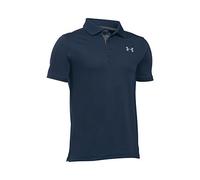 Under Armour UNDKU Kids Performance Polo Polo - Academy/Carbon Heather/Steel (408), YSM