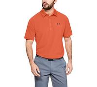 Under Armour UNDKU Men Playoff Vented Polo Polo - Papaya//Pitch Gray (829), XL