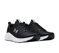 Under Armour Unisex Adult Charged Commit TR4 Trainers - Black/White - 10 UK - Black/White - 100% Mixed