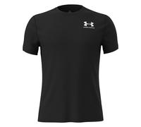 Under Armour Unisex Adult HeatGear T-Shirt - Black - XL - Black - 80% Polyester/20% Elastoester