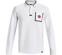 Under Armour Unisex Adult Knitted Long-Sleeved Polo ShirtS White GT23090