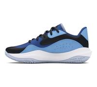 Under Armour Unisex-Adult Lockdown 7 Low Sneaker, (401) Tech Blue/Nimbus Blue/Black, 12 Women/10.5 Men