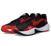 Under Armour Unisex-Adult Lockdown 7 Low Sneaker, (600) Red/Black/White, 10 Women/8.5 Men