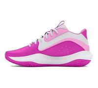 Under Armour Unisex-Adult Lockdown 7 Sneaker, (102) White/Stellar Pink/Vivid Magenta, 9.5 Women/8 Men