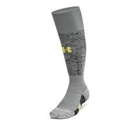 Under Armour Unisex Adult Magnetico Pocket Over the Calf Socks 1 Pack, (709) Clay Green / Black / Taxi, Large