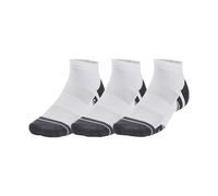 (M, White) Under Armour Unisex Adult Performance Tech Socks (Pack of 3)