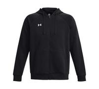 Under Armour Unisex Adult Rival Fleece Full Zip Hoodie (Black) - Size Small