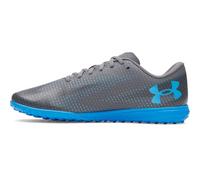 Under Armour Unisex-Adult Shadow Select 2 Turf Soccer Cleats Sneaker, (026) Castlerock/Black/Blue Atlantis, 14.5 Women/13 Men