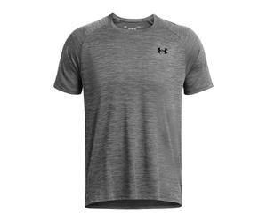 Under Armour Unisex Adult Textured T-Shirt - Castle Rock Grey - XXL - Castle Rock Grey - 100% Polyester