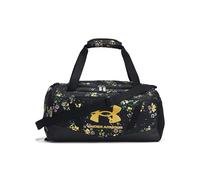 Under Armour Unisex-Adult Undeniable 5.0 Duffle, (002) Black/Black/Metallic Gold, One Size Fits Most