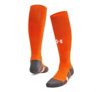 Under Armour Unisex-Child Youth Magnetico Over the Calf Socks 1 Pack, (800) Team Orange/Pitch Gray/White, Medium