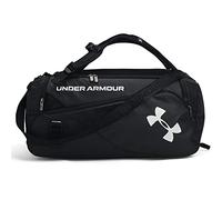 Under Armour Unisex Contain Duo Medium Duffle, Black, OSFA
