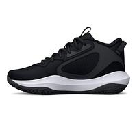 Under Armour Unisex Grade School Ua Lockdown 6 Basketball Shoes Court Performancence, Black, 6 UK