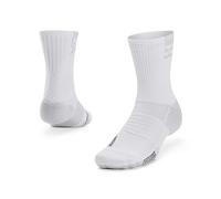 Under Armour Unisex High Socks UA Ad Playmaker 1Pk Mid White 1376229-100 MD