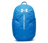 Under Armour Unisex Hustle Lite Backpack, Durable Outdoor Backpack With Water-Repellent Design, Essential Gym Bag with Reinforced Bottom Panel,Blue Atlantis / / White,OSFM