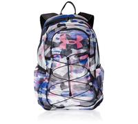 Under Armour Unisex Hustle Mesh Backpack (100) White/Pink Punk/Pink Punk One Size Fits Most