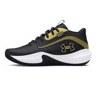 Under Armour Boys Ua Gs Lockdown 7 Basketball Trainers Black/Gold 4