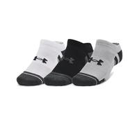 Under Armour Unisex Performance Tech 3-Pack No Show Socks Colour: Grey, Size: 4-7.5 (M)