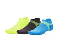 Under Armour Unisex UA AD Run Lite 3pk NS Socks, Blue, Large