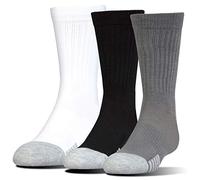 Under Armour Unisex UA Heatgear Crew, Long Sports Socks, Compression Socks