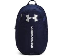 Under Armour Unisex Hustle Lite Water Resistant Backpack Navy Silver One Size