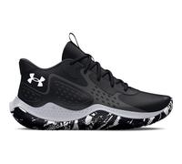 Under Armour Unisex UA Jet '23, Chunky Basketball Shoes, Unisex Trainers for Women and Men, Sneakers with a Micro G Midsole Black White