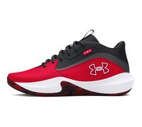 Under Armour Unisex Ua Lockdown 7 Basketball Shoe, Red Black Red, 7 UK