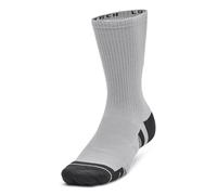 Under Armour Performance Tech 3pk Crew Socks Mod Grey - M Size: Medium