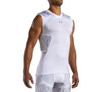 Under Armour Unisex's Gameday Pro 5-Pad Top Nov, White Camo, Large