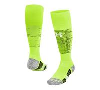 Under Armour Unisex Magnetico Pocket Over-the-Calf Socks, High Vis Yellow/Black/White, M, 1 Pack