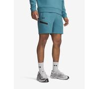 Under Armour Unstoppable Fleece Shorts Aqua Blue - M
