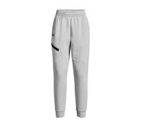 Under Armour Women's Unstoppable Closed Hem Fleece Jogger 14 (L) Grey