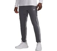 Under Armour Utility Woven Winterized Mens Running Trackpants Grey Elasticated
