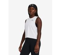 Under Armour Vanish Energy Crop Tank Top White Women - XL