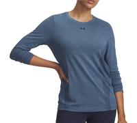 Under Armour Vanish Seamless Womens Running Top Blue Long Sleeve Run Breathable