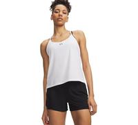 Under Armour Vanish Racerback Sleeveless T-shirt White M Woman
