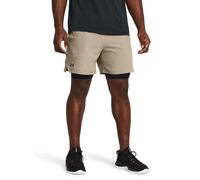 Under Armour Vanish Woven 2-in-1 Shorts Beige S Men