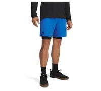 Under Armour Vanish Woven Men's 2-in-1 Shorts - Blue Atlantis