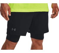 Under Armour Vanish Woven Mens Training Shorts Black 2 In 1 Compression Gym