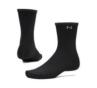 Under Armour Velociti Lite Unisex Adults' 1pk Crew Running Socks, Medium, Black