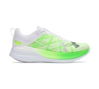 Under Armour Velociti Pro Competition Running Shoe - White, Neon Green, Size 10.5