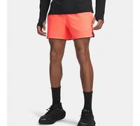 Under Armour Velociti Pro Vent 5in Running shorts Men - orange, silver, Size XXL